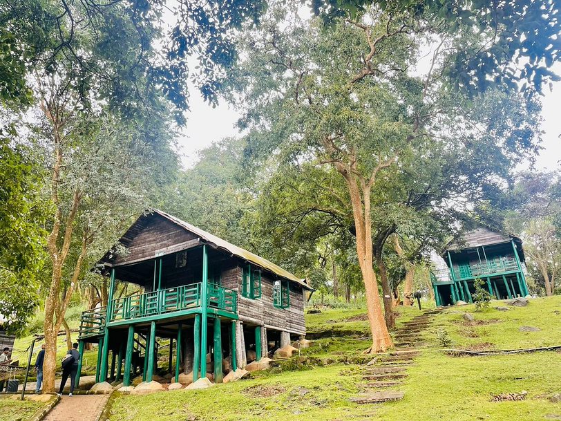 K Gudi Wilderness Camp, Loghuts